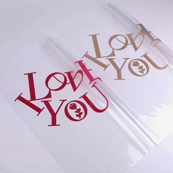 大love英文玻璃纸 dloveywblz