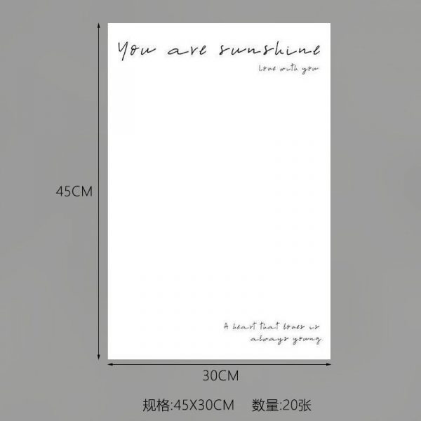 简约防水网红纸 jyfswhz