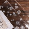圣诞雪花玻璃纸 sdxhblz